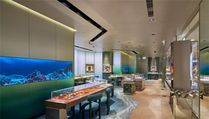 香港購物：周生生全新海洋主題珠寶概念店于海港城正式面世！