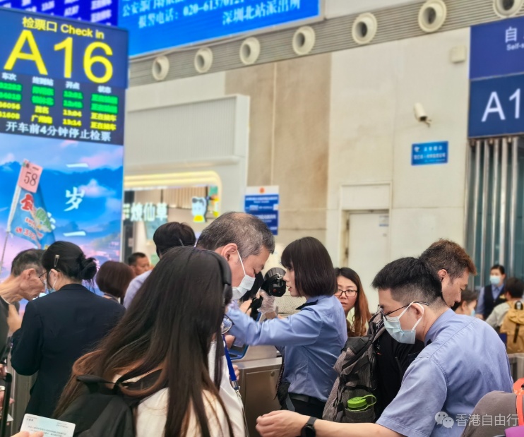 广深港高铁跨境客流火热 10天运送旅客超67万人次