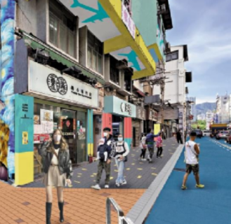 九龙城设壁画 打造“型格社区”