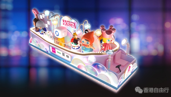 LABUBU加盟新春花车巡游!香港潮流玩具花车将携12大人气IP登场