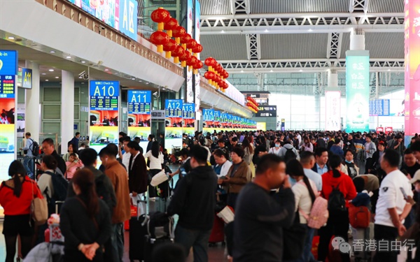 春运｜广州南站全面实行「通宵」服务　站内供应充足食品热水