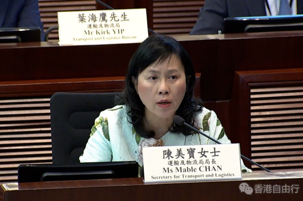 议员关注网约车发牌数量　陈美宝：要顾及香港独特性