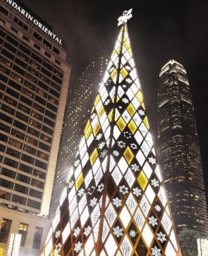 香港水晶迎圣诞主题活动掀高潮