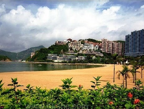 香港最具代表性的沙滩：浅水湾