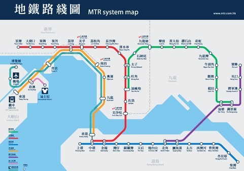 香港地铁：最方便快捷的交通方式