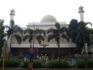 香港少有的伊斯兰风情--尖沙咀清真寺