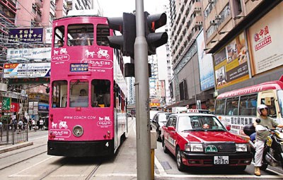 香港电车7日起加价 成人票提价至2.3港元