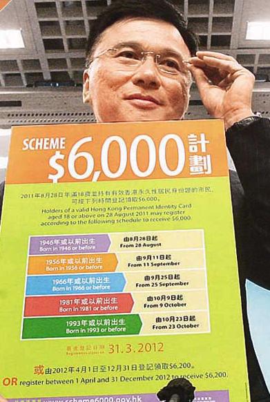 香港政府计错数40亿派全球