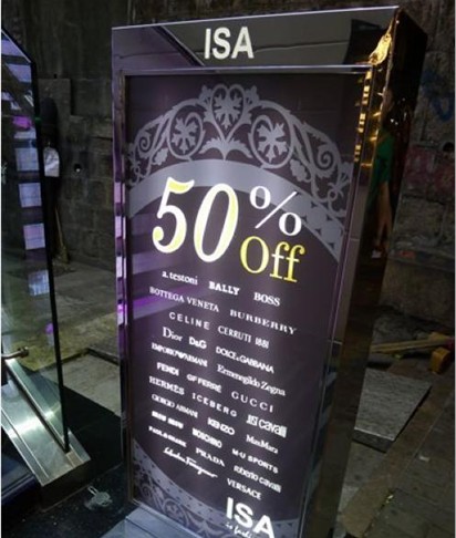 5折，香港ISA奢侈名牌特卖