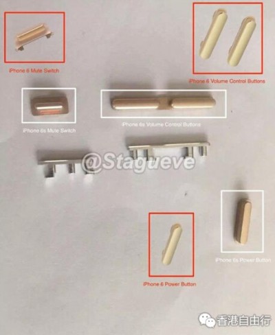 传iPhone 6s将有新配色修复弯曲门