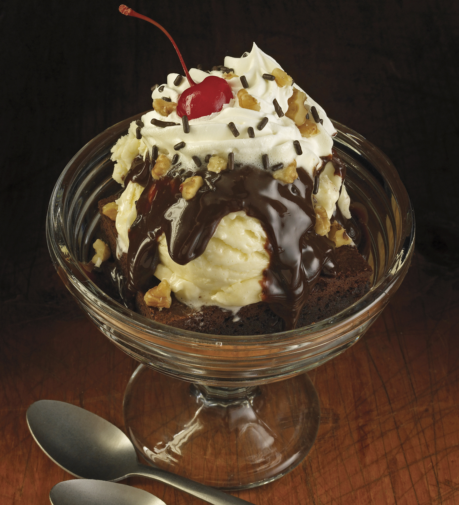 Hot Fudge Brownie